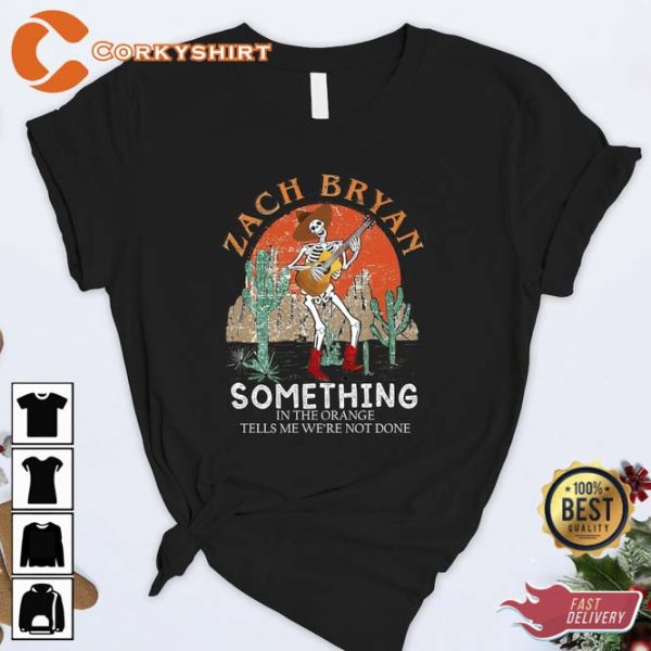 Zach Bryan Something In The Orange Country Music T-Shirt