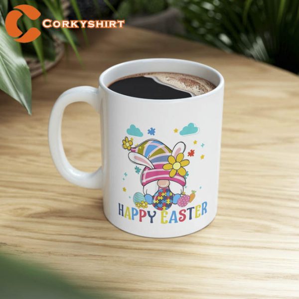 Gnome Autism Awareness Easter Day Coffee Mug