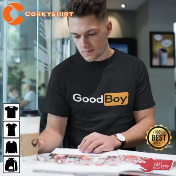 Goodboy Premium Funny Prnhub Parody T-Shirt