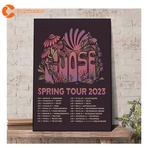 Goose Spring Tour 2023 Music Concert Lover Home Decor Poster
