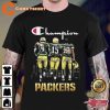 Green Bay Packers Champion Brett Favre Bart Starr And Aaron Rodgers Unisex T-Shirt