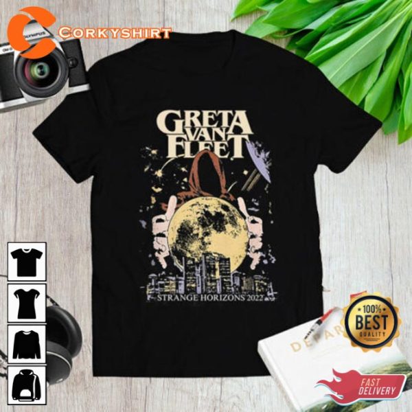 Greta Van Fleet Moon Rock Band Crewneck Unisex Shirt