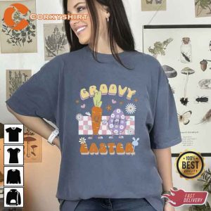 Groovy Easter Day Carrot Shirt