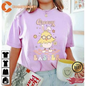 Groovy Easter Funny Peeps T-Shirt3