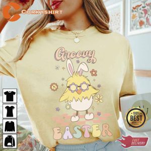 Groovy Easter Funny Peeps T-Shirt4