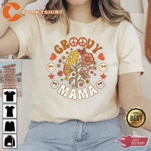 Groovy Mama Mother Day Shirt 1