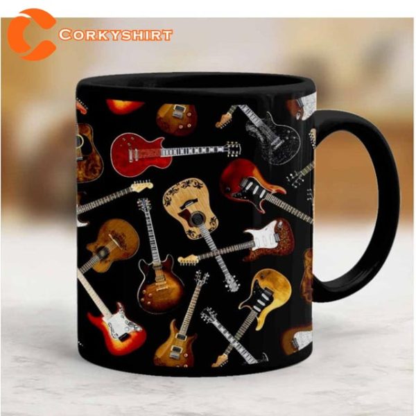 Guitar Lover Music Guitar Player Guitarist Dad Coffee Mug