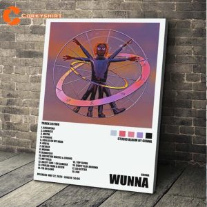 Gunna Wunna Concert Track Album Tracklist Poster