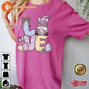 Happy Easter Bunny Gnome Shirt4