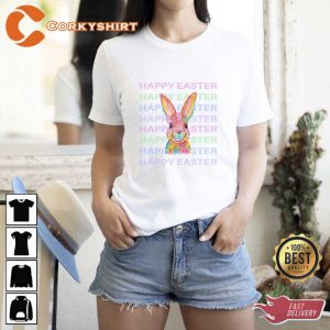 Happy Easter Bunny Unisex T-shirt3