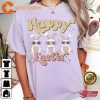 Happy Easter Bunny With Heart Glasses Shirts