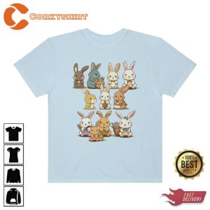 Happy Easter Day Bunny Funny Unisex T-shirt