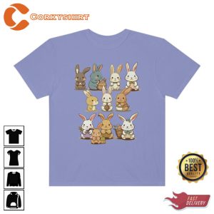 Happy Easter Day Bunny Funny Unisex T-shirt