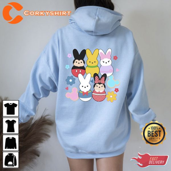 Happy Easter Day Bunny Lover Hoodie Disney Family