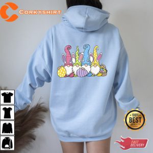 Happy Easter Gnomes Cute Bunny Hoodie5
