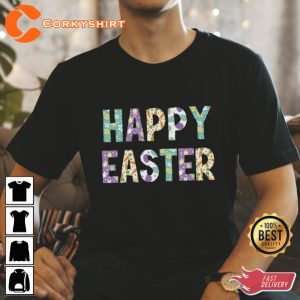 Happy Easter Holiday Bunny T shirt