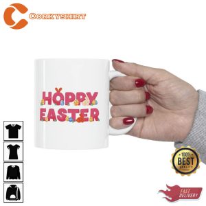 Happy Easter Hoppy Easter Ceramic Mug