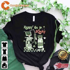 Happy Go Lucky St Patrick's Day Shirt (2)