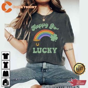 Happy Go Lucky St. Patrick_s Day t-shirt4