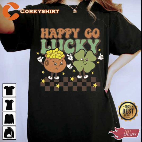 Happy Go Lucky St. Patrick’s Day Unisex T-shirt