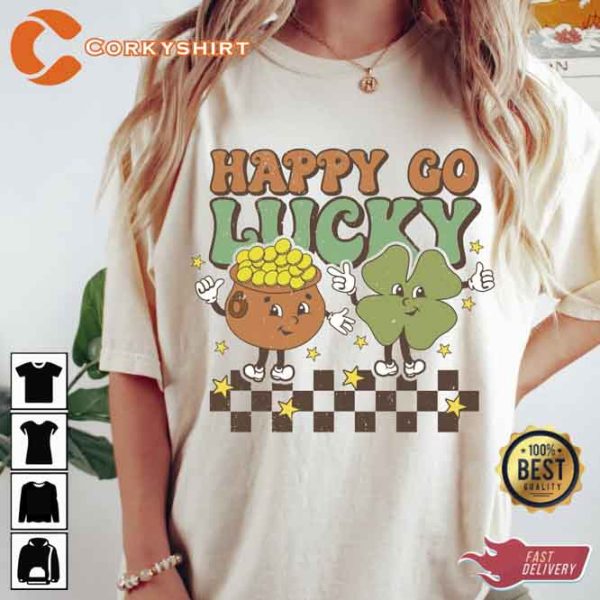 Happy Go Lucky St. Patrick’s Day Unisex T-shirt