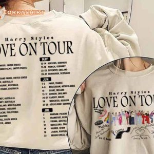 Harry Styles Love On Tour 2023 Shirt Printing