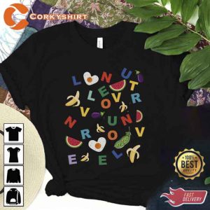 Harry Styles Love on Tour Fruit Unisex Jersey T-shirt