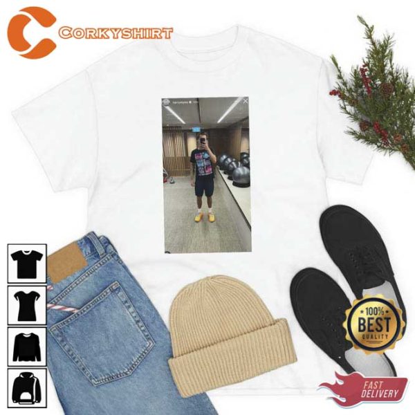 Harry Styles One Direction Instagram Story Post Funny Selfie T-Shirt