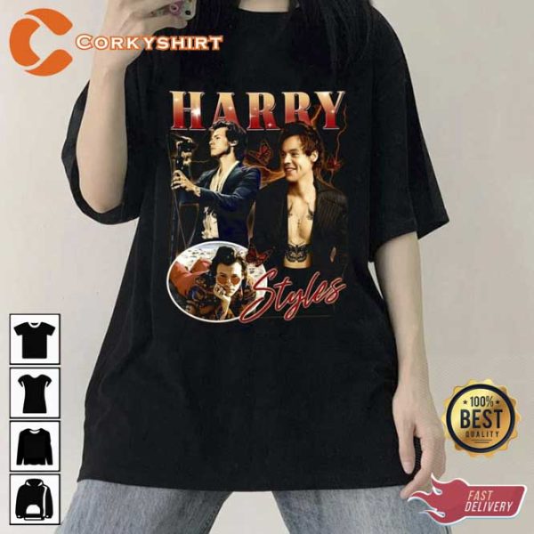 Harry Styles Vintage Bootleg Classic Graphic Tee