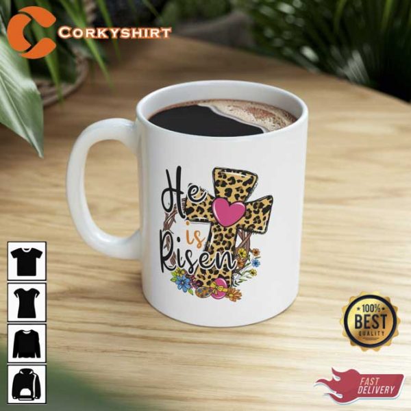 He Is Risen Cute Easter Mug