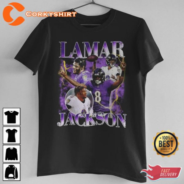 Heisman Lamar Jackson Baltimore Ravens Football Unisex T-Shirt