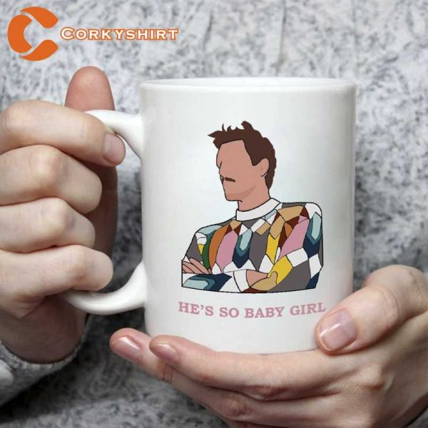 He’s So Baby Girl Daddy Pedro Pascal Actor Ceramic Coffee Mug