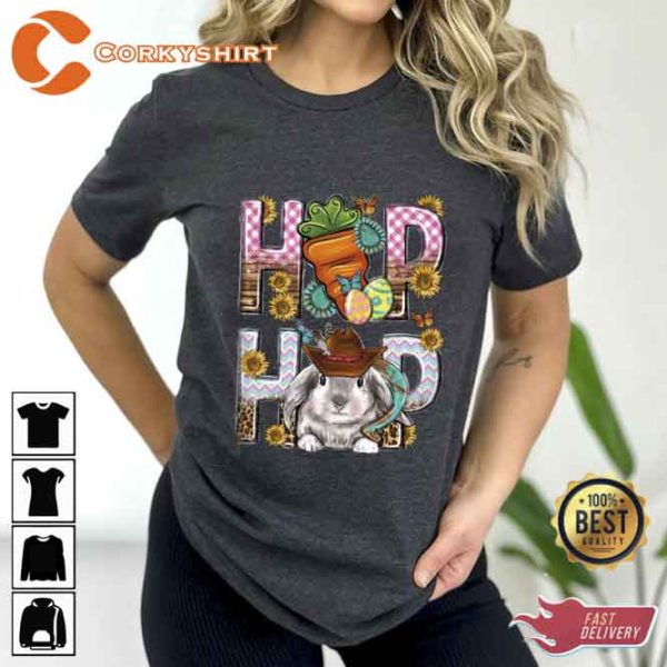 Hip Hop Easter Bunny Crewneck Sweatshirt