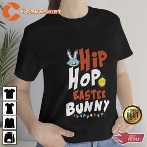 Hip Hop Easter Bunny Unisex Shirt1