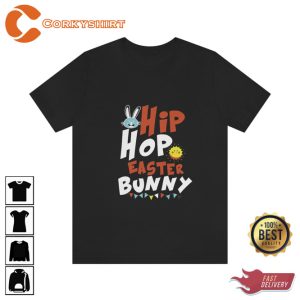 Hip Hop Easter Bunny Unisex Shirt2