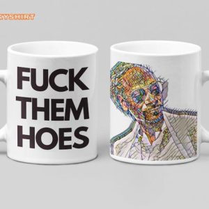 Hip Hop Legend Snoop Dogg Fuck Them Hoes Mosaic Ceramic Coffee Mug1