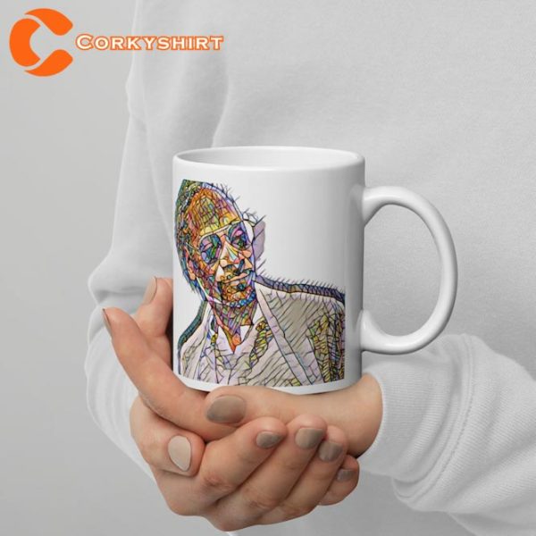 Hip Hop Legend Snoop Dogg Fuck Them Hoes Mosaic Ceramic Coffee Mug