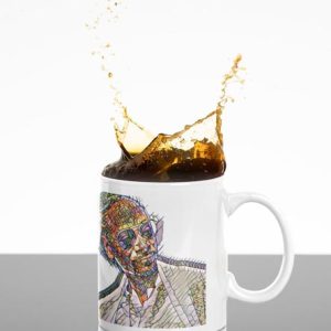 Hip Hop Legend Snoop Dogg Fuck Them Hoes Mosaic Ceramic Coffee Mug3