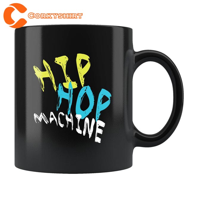 Hip Hop Machine Rapper Gift Ceramic Coffee Mug1