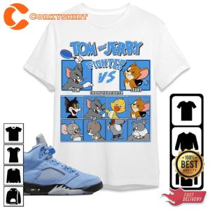 Home Fighter Tom and Jerry Unisex T-Shirt