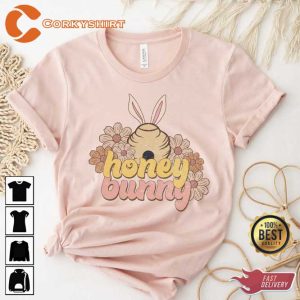 Honey Bunny Beehive Easter Day Shirt