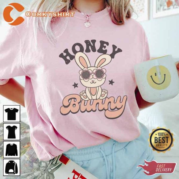 Honey Bunny Teacher Easter Shirt