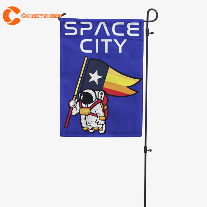 Houston Astros Garden Yard Flag Space City 1