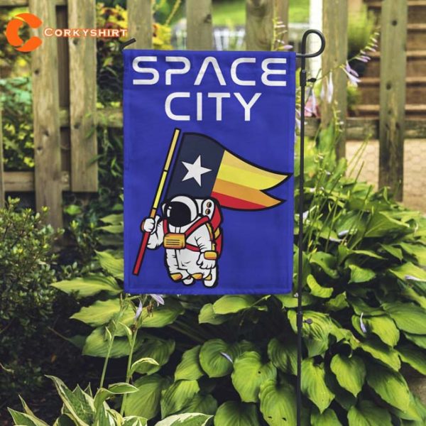 Houston Astros Garden Yard Flag Space City