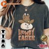 Howdy Easter Comfort Colors Western Easter Tee Shirt