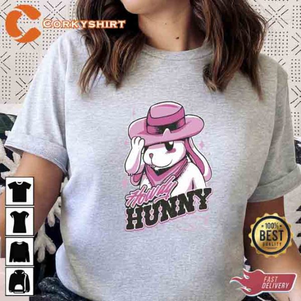 Howdy Hunny Happy Easter T-shirt