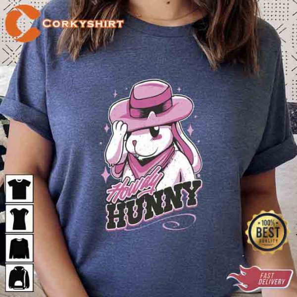 Howdy Hunny Happy Easter T-shirt