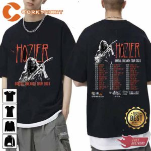 Hozier Unreal Unearth Tour 2023 Fan Gift T-Shirt