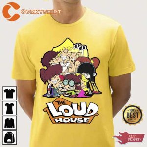 Hug The Loud House Characters Trending Unisex T-Shirt