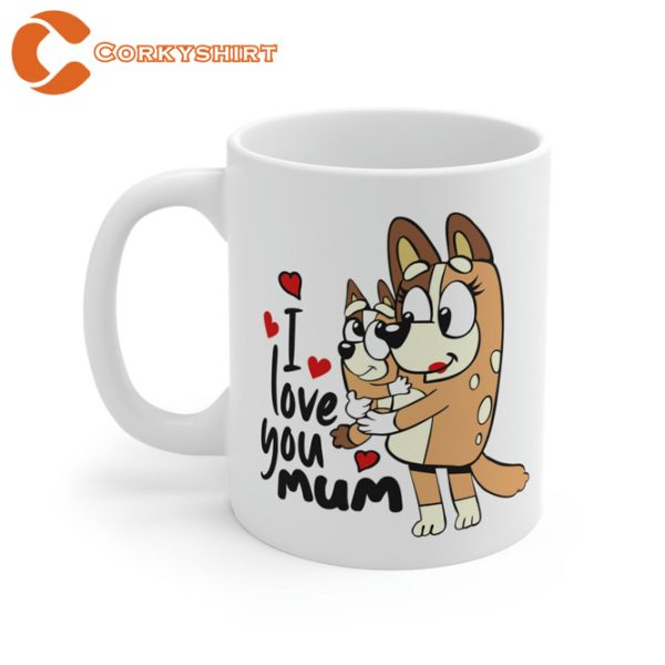 I Love You Mum White Ceramic Mug